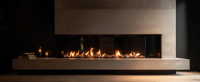Gas Fireplace Ember Bed Design Services in Orland Park, Illinois