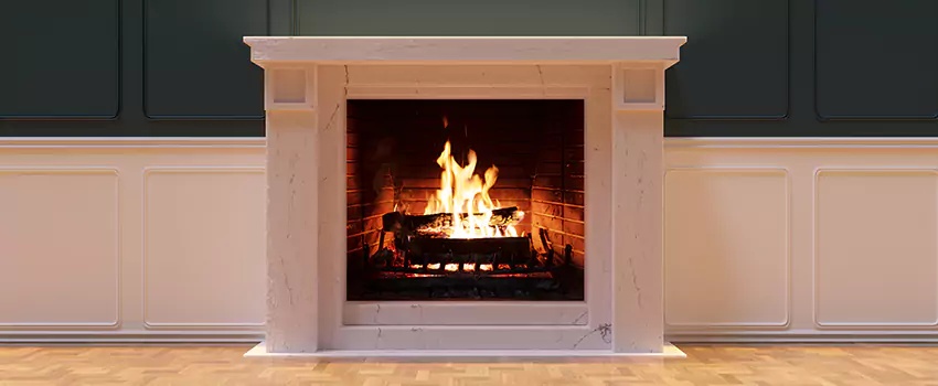 Open Flame Wood-Burning Fireplace Installation Services in Orland Park, Illinois